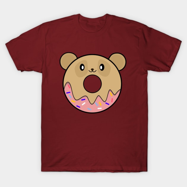 Donut Bear T-Shirt T-Shirt by happinessinatee